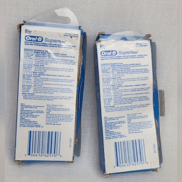 Oral B Super Floss Ideal Braces And Bridges. - Picture 2 of 2